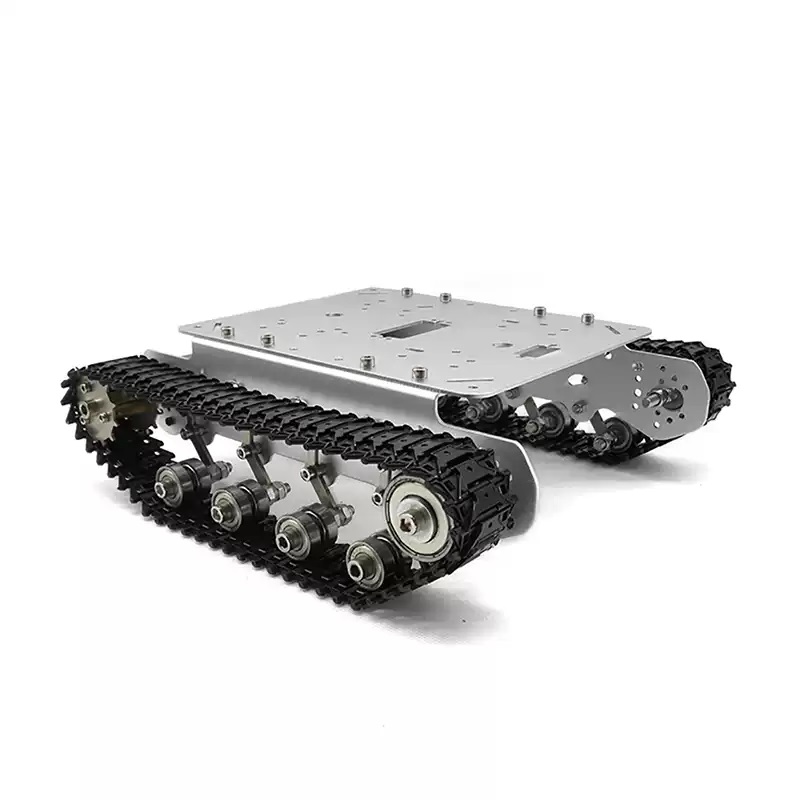 Telaio del robot del carro armato cingolato interamente in metallo che assorbe gli urti