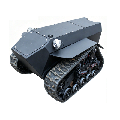 Carro robot cingolato per tutti i terreni