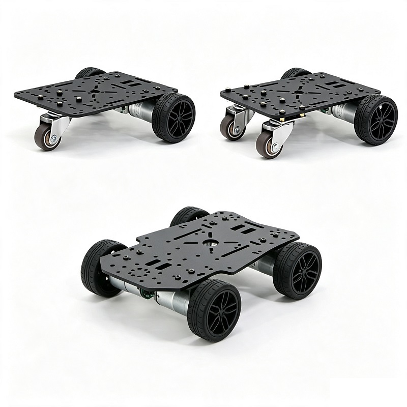 Mini telaio robot elettrico con ruote 4WD
