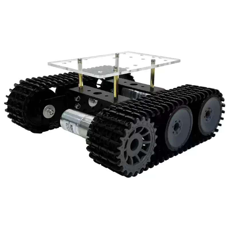 Telaio per robot fai-da-te con telaio cingolato elettrico intelligente